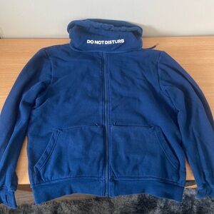 Scottevest Do Not Disturb zip-up hoodie